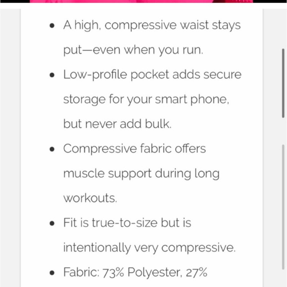 Zyia Active Pocket Light & Tight Capri Leggings Size M - Picture 9 of 9